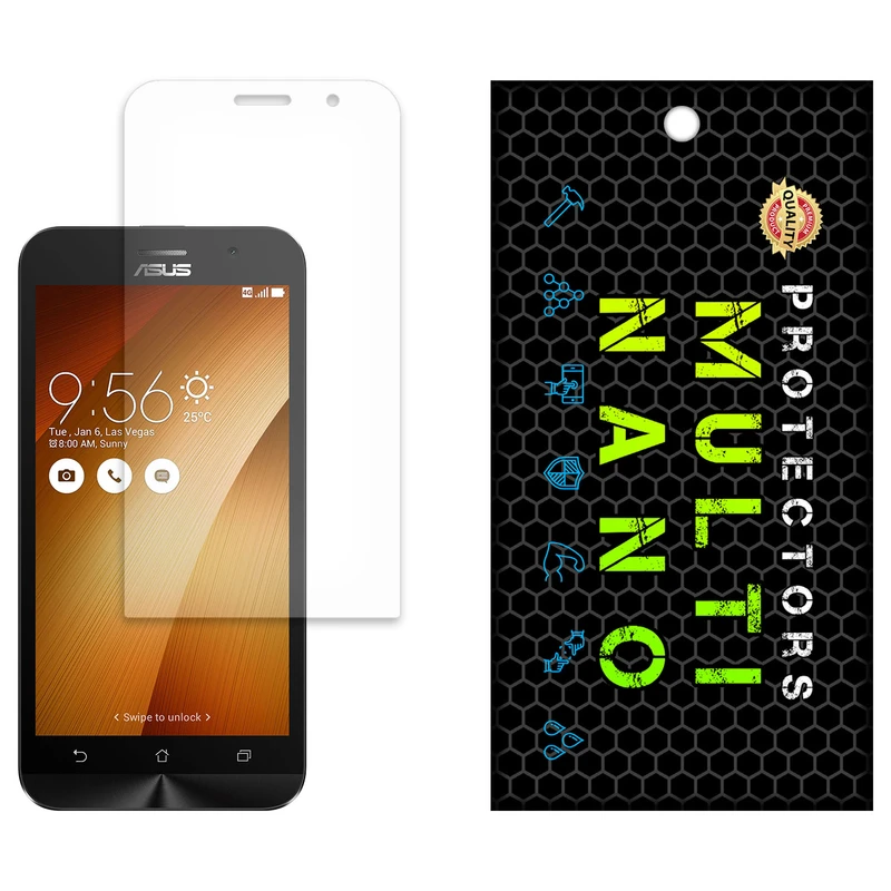 محافظ صفحه نمایش مات مولتی نانو مدل X-S1M مناسب برای گوشی موبایل ایسوس Zenfone Go / ZB500KL