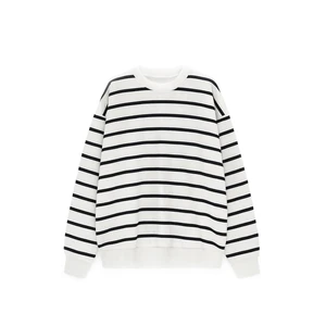 سویشرت زنانه مدل دورس راه راه