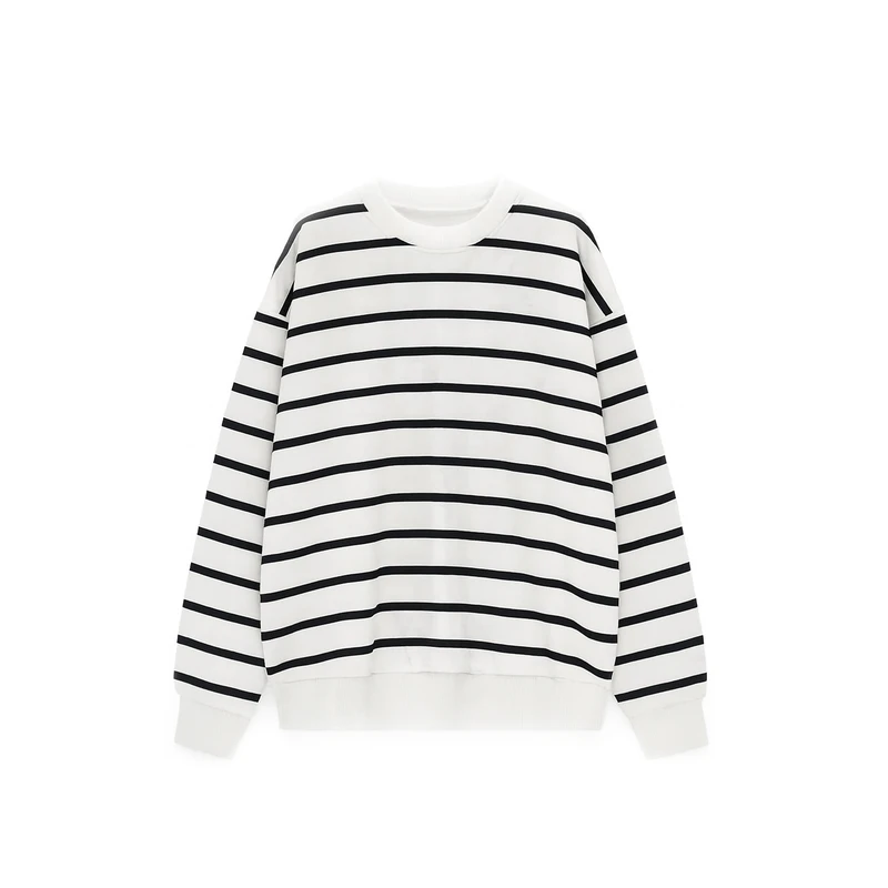 سویشرت زنانه مدل دورس راه راه