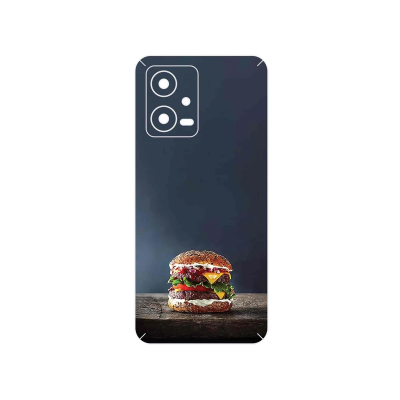 برچسب پوششی ماهوت مدل Hamburger مناسب برای گوشی موبایل شیائومی Poco X5