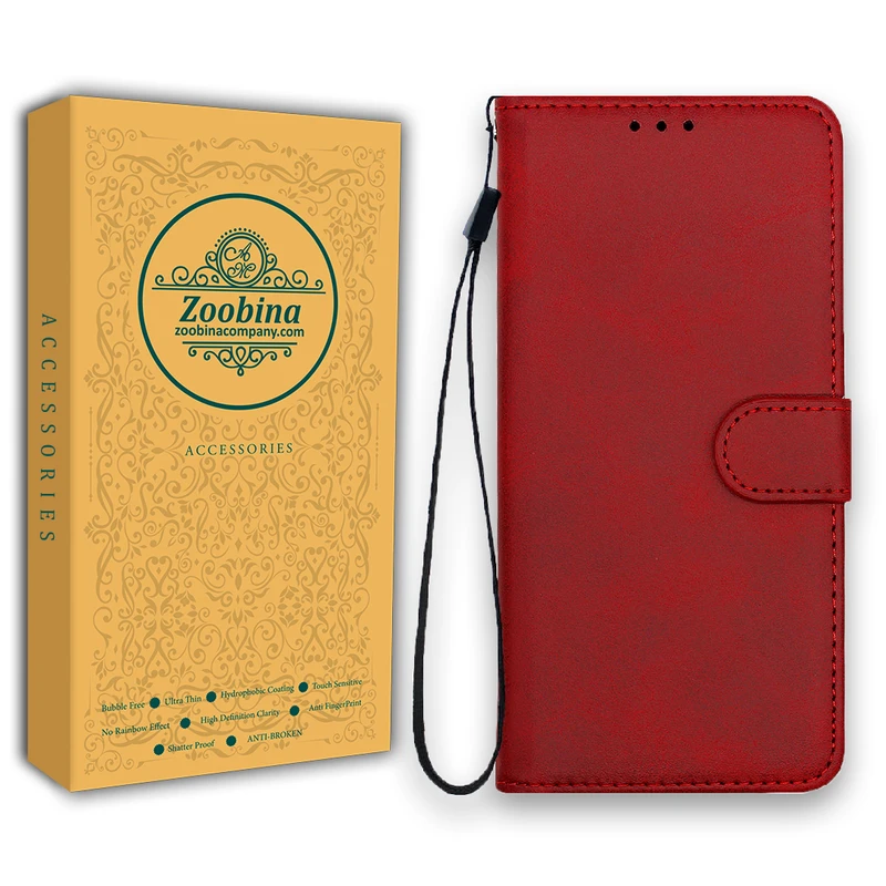 کیف کلاسوری زوبینا مدل zooma مناسب برای گوشی موبایل شیائومی Redmi 9c
