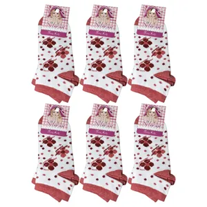 جوراب دخترانه سِلمان مدل SL-455 مجموعه 6 عددی