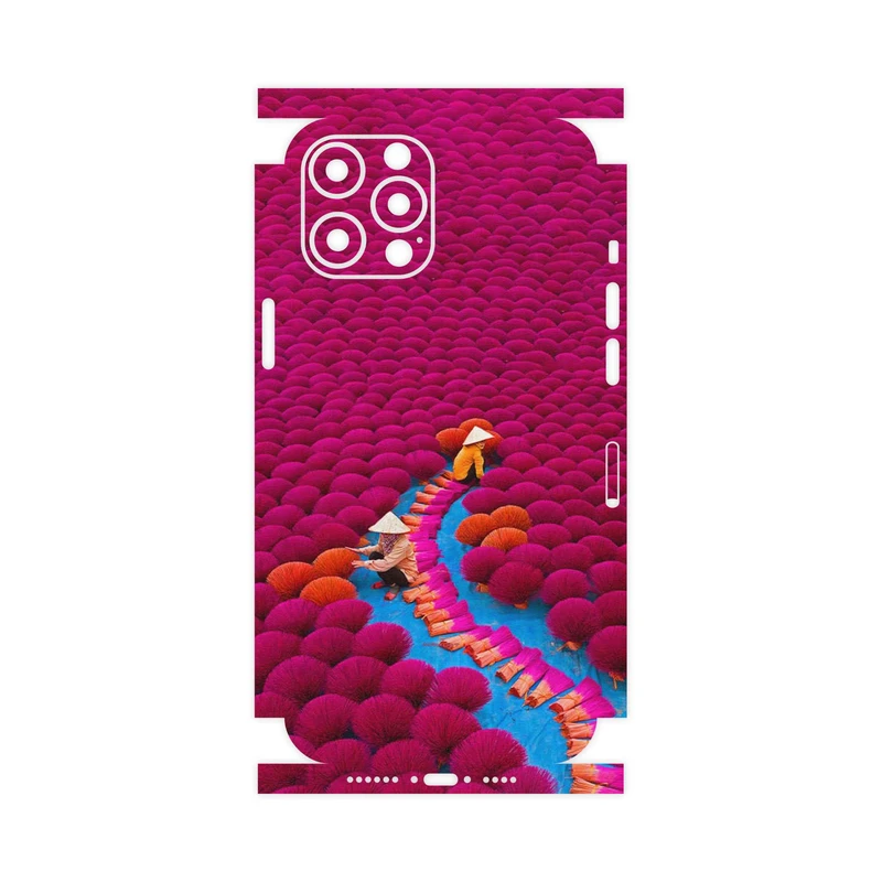 برچسب پوششی ماهوت مدل Vietnam Incense Wood Farms-FullSkin مناسب برای گوشی موبایل اپل iPhone 12 Pro Max