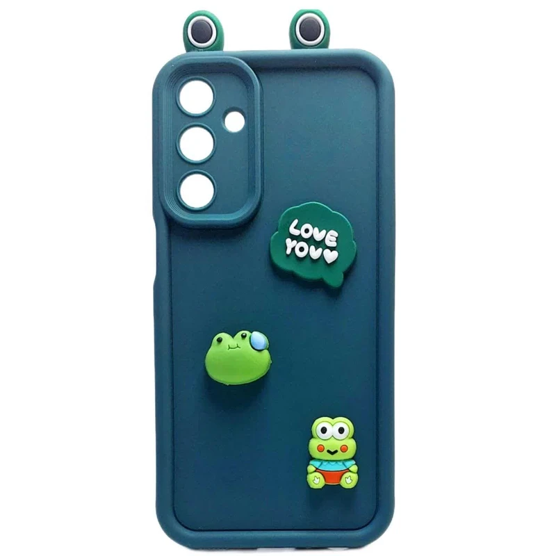 کاور قاب آوش طرح عروسکی مدل دخترانه 4 مناسب برای گوشی موبایل سامسونگ GALAXY A55