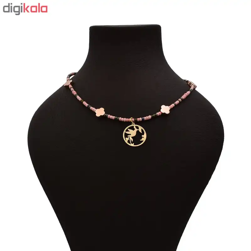 گردنبند طلا 18 عیار زنانه الن نار مدل پرنده LN5502997