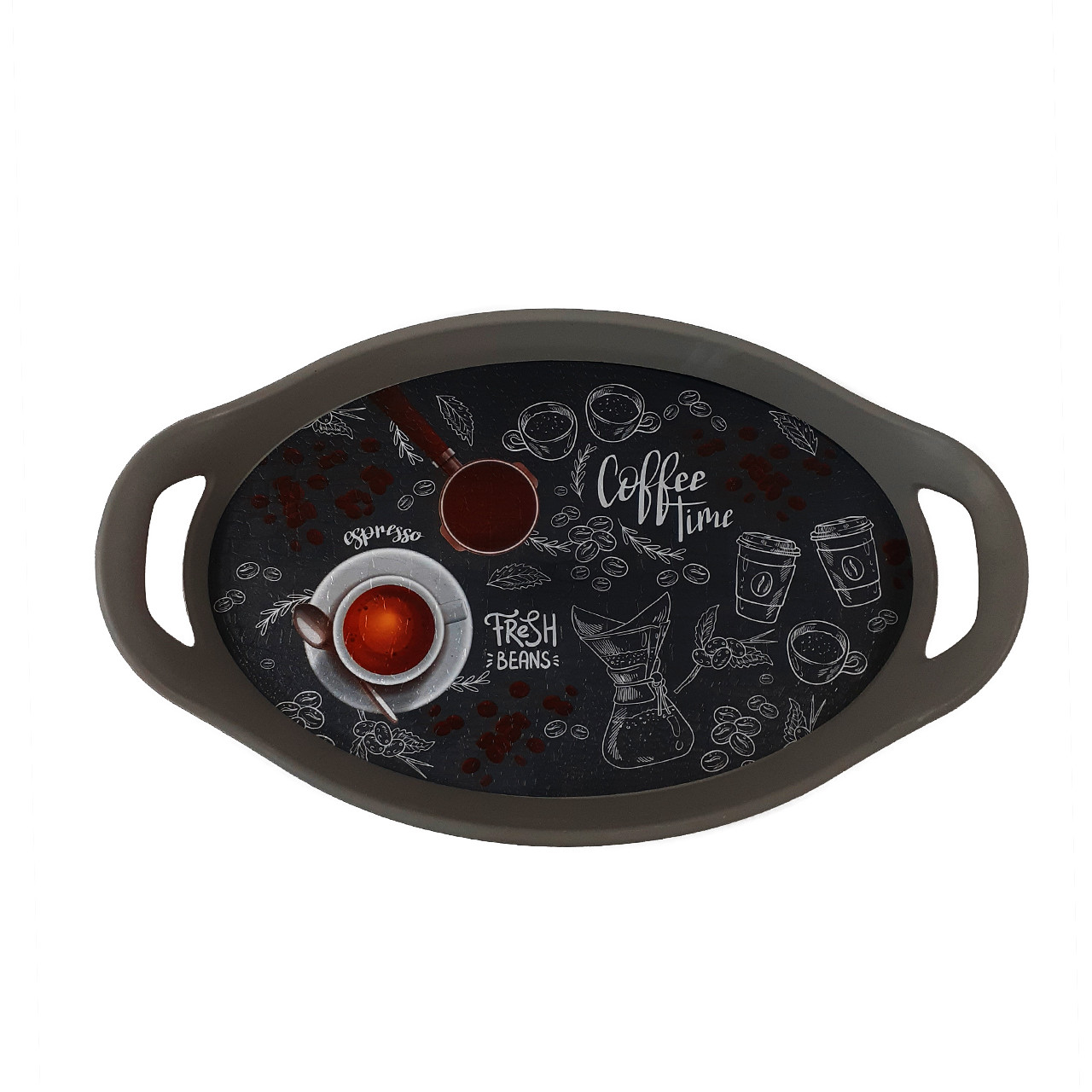 سینی مدل fresh coffee کد Raika_30