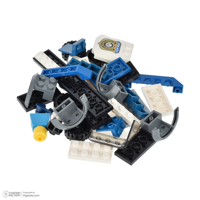 ساختنی 109 تکه جای استار طرح ماشین پلیسی مدل 20028