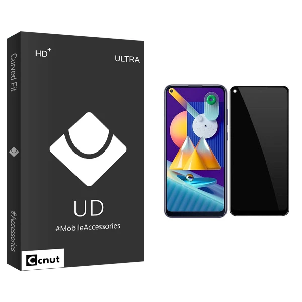 محافظ صفحه نمایش حریم شخصی کوکونات مدل UD Black مناسب برای گوشی موبایل سامسونگ Galaxy M11