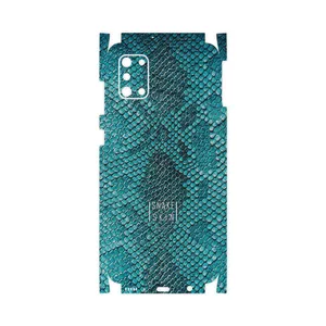 MAHOOT Blue Snake Skin-FullSkin Cover Sticker for Samsung Galaxy A31