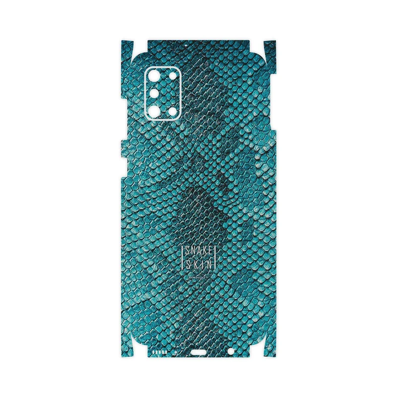 برچسب پوششی ماهوت مدل Blue Snake Skin-FullSkin مناسب برای گوشی موبایل سامسونگ Galaxy A31
