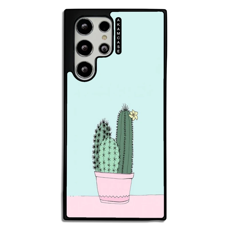 کاور آکام مدل AMC-WSGS22U-CACTUS-32 مناسب برای گوشی موبایل سامسونگ Galaxy S22 Ultra