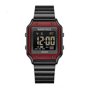 ساعت مچی دیجیتال زنانه نیوی فورس مدل NF5046 BRB