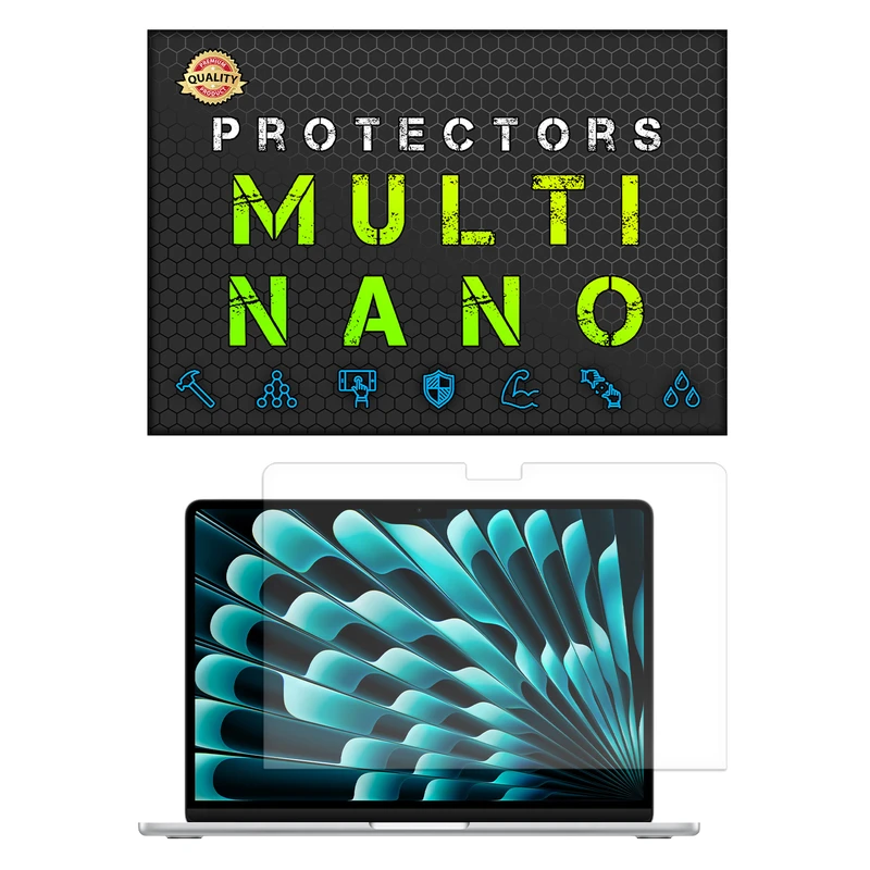 محافظ صفحه نمایش مات مولتی نانو مدل X-S1M مناسب برای لپ تاپ اپل MacBook Air 13 M3 13.6 inch 2024