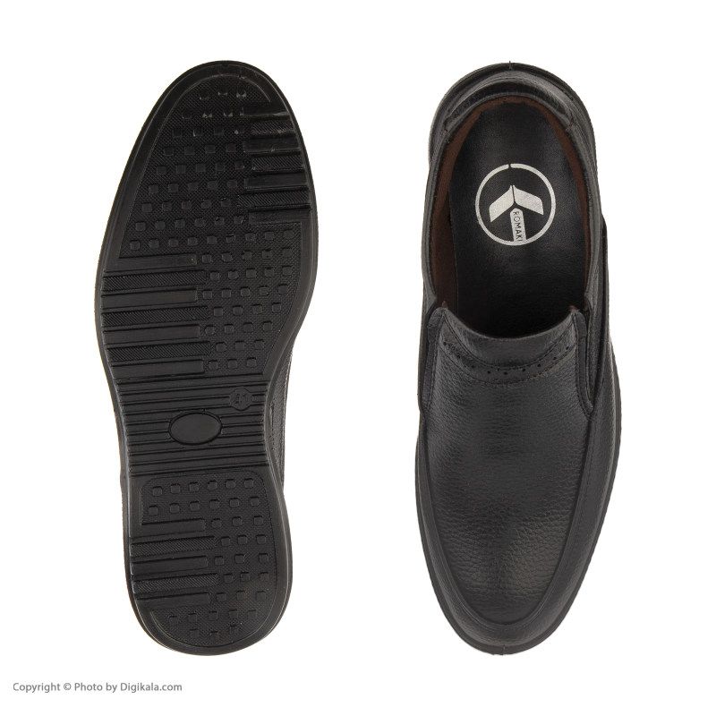 کفش طبی مردانه کروماکی مدل چرم فلوتر کد km9015 -  - 4