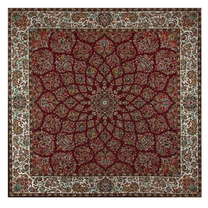 رومیزی ترمه رضایی یزد طرح زندیه کد 2124010404000