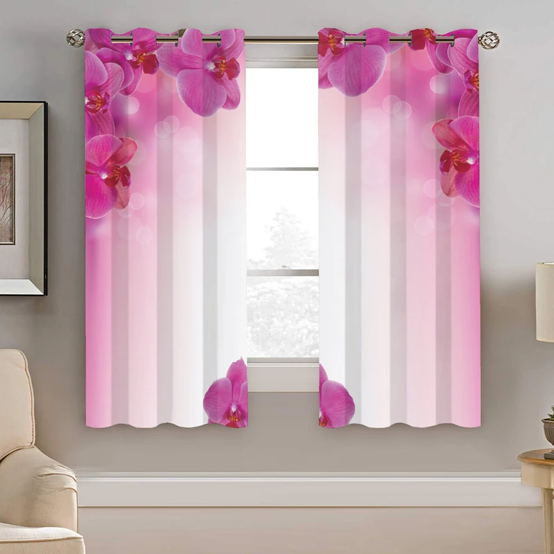 پرده نیروانا طرح گل مدل هازان کد 8934 سایز 140×200 سانتی متر