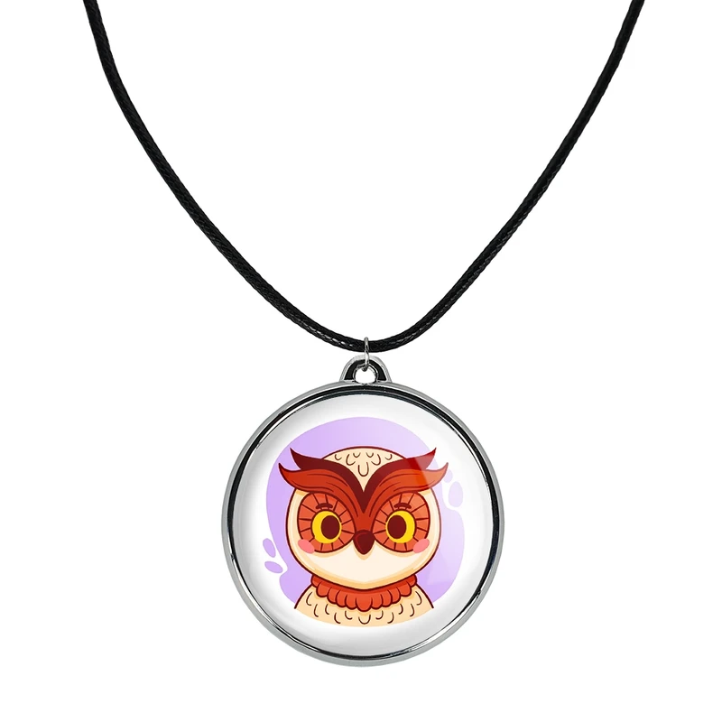 گردنبند خندالو مدل جغد حیوانات بامزه کد 3716337164