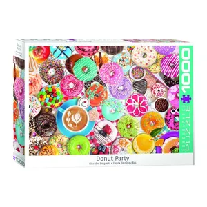 پازل 1000 تکه یوروگرافیکس پازلز مدل Donut Party كد 60005602