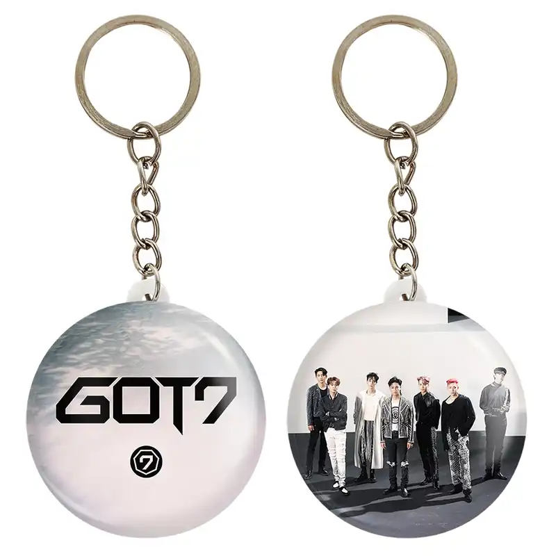 جاکلیدی خندالو مدل گروه گات سون GOT7 کد 2103621030 مجموعه 2 عددی