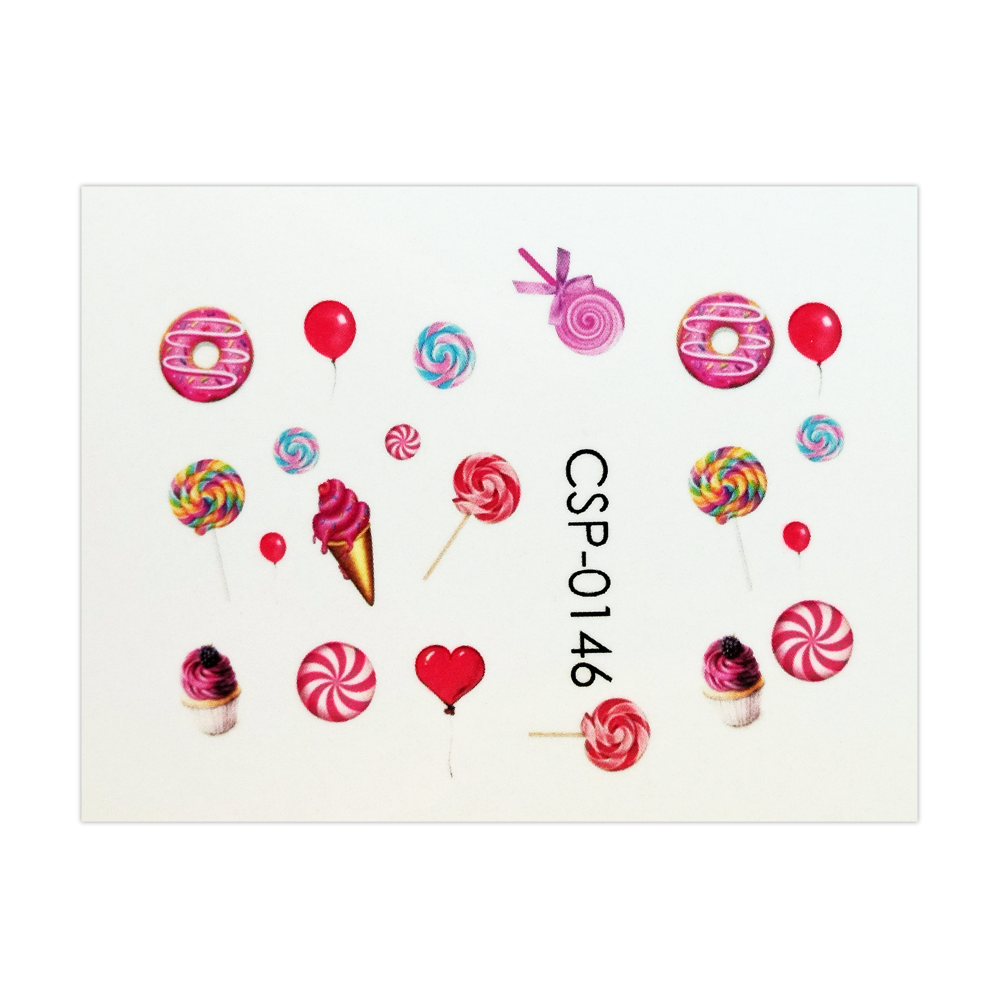 لنز ناخن مدل کندی کد 146