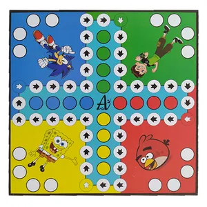 بازی فکری منچ و مار پله مدل دو رو