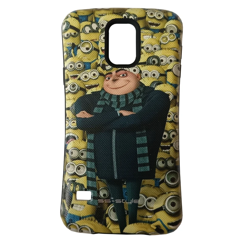 کاور مدل 360 درجه ضد ضربه کد 23-0 طرح مینیون ها مناسب برای گوشی موبایل سامسونگ Galaxy S5