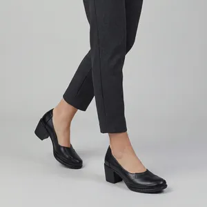 کفش پاشنه‌دار زنانه چرم عطارد مدل چرم طبیعی کد SH344