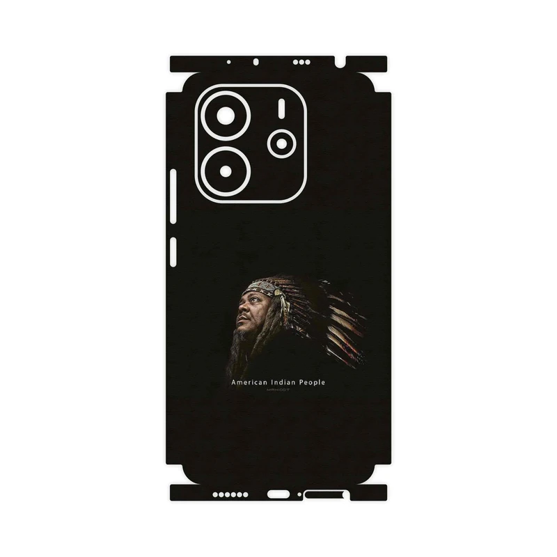 برچسب پوششی ماهوت مدل Portrait of an Indian Man-FullSkin مناسب برای گوشی موبایل شیائومی Redmi Note 14 4G