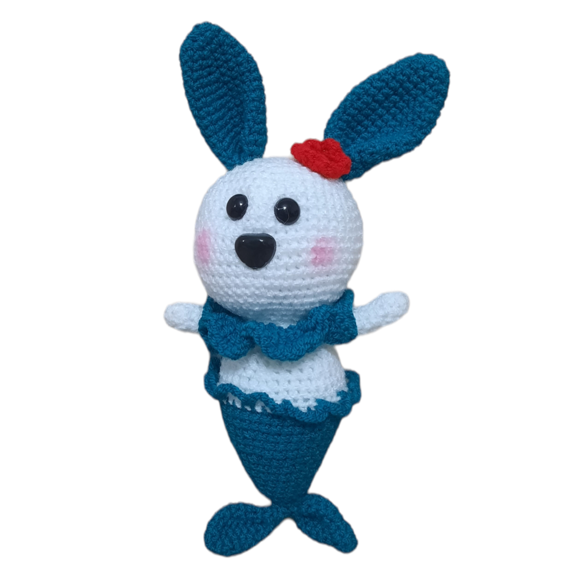 عروسک بافتنی مدل پری خرگوشی