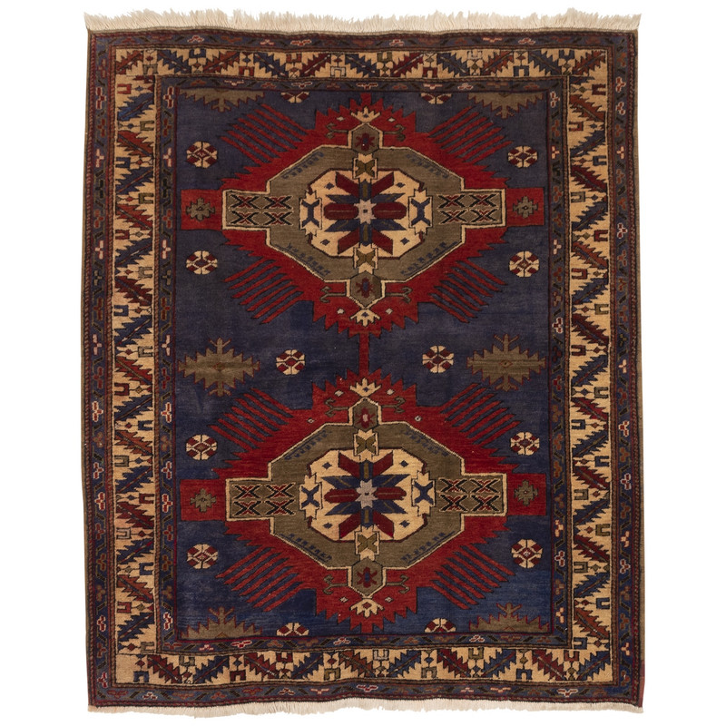 فرش قدیمی دستباف دو متری سی پرشیا کد 127001