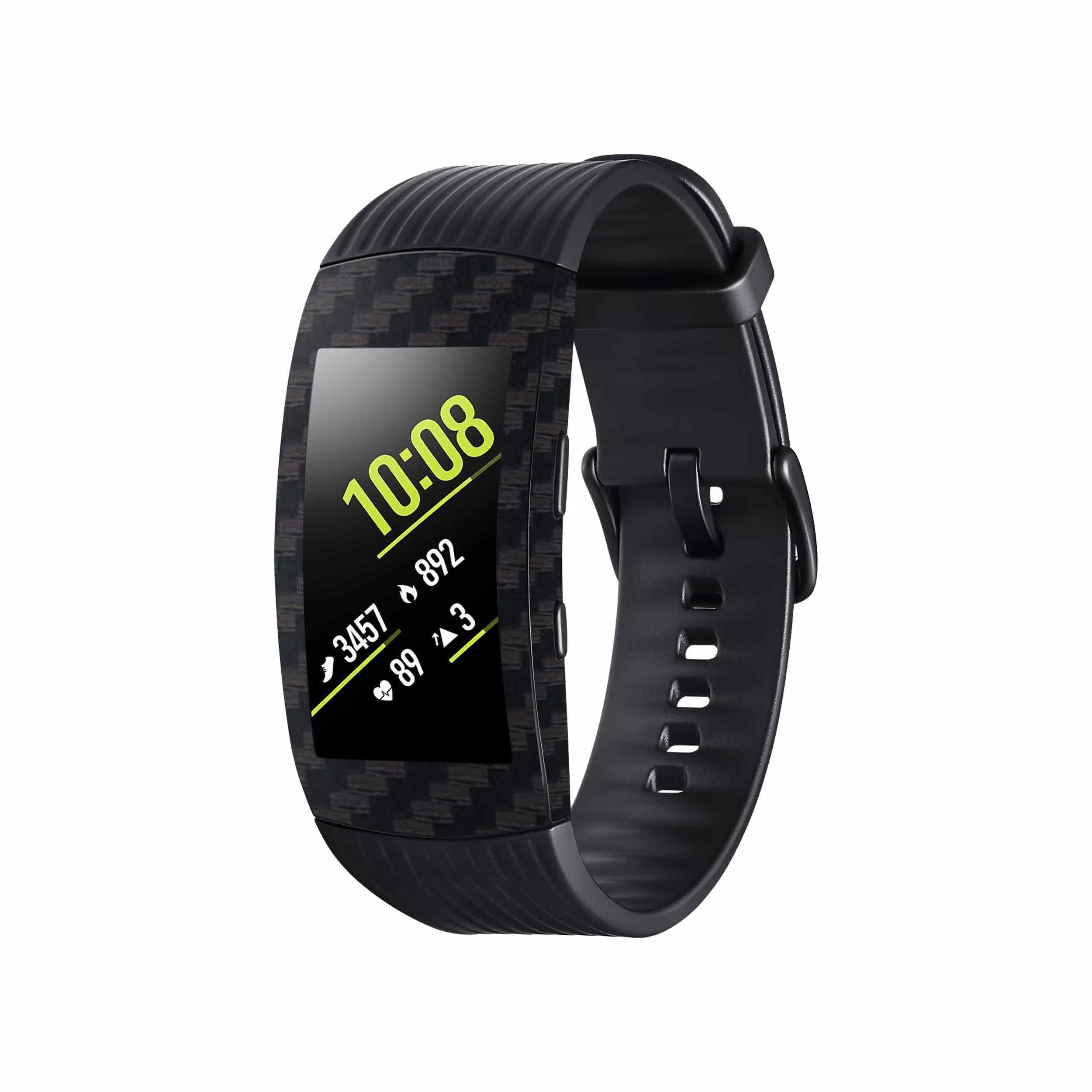برچسب ماهوت طرح Carbon-Fiber مناسب برای ساعت هوشمند سامسونگ Galaxy Gear Fit 2 Pro