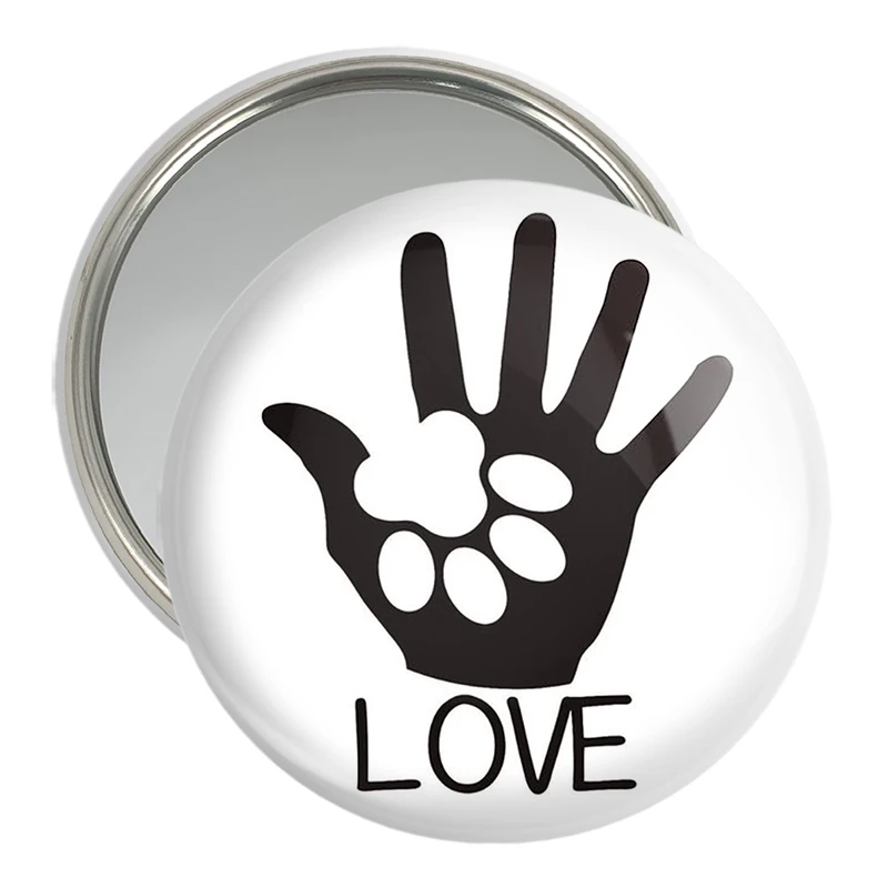 آینه جیبی خندالو مدل حمایت از حیوانات کد 27346