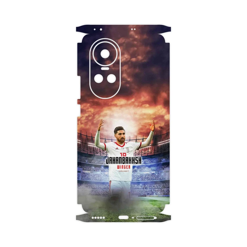 برچسب پوششی ماهوت مدل Alireza Jahanbakhsh-FullSkin مناسب برای گوشی موبایل اپو Reno 10 5G