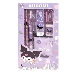 بسته لوازم تحریر مدل کرومی مجموعه 7 عددی