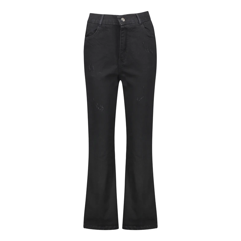 شلوار جین دم پا گشاد زنانه مدل g66