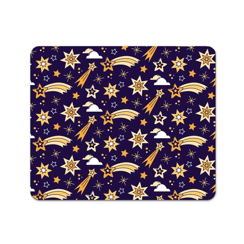 ماوس پد پاد آفرین مدل فانتزی طرح ستاره کد P187 سایز 19*24 سانتی متر
