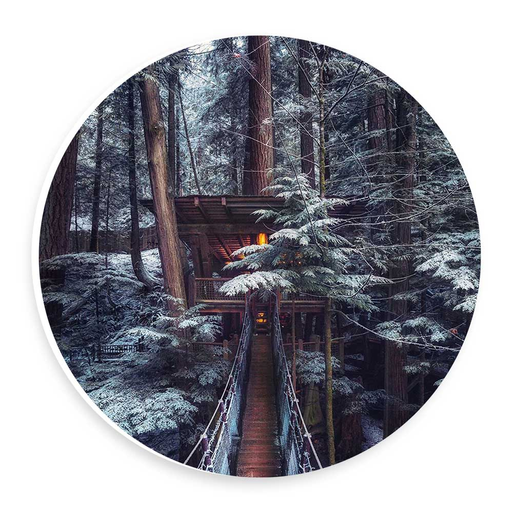  دیوارکوب طرح پل معلق و کلبه درختی مدل wtb574