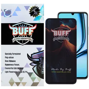Buff Mountain-G  Glass Screen Protector For Realme Note 50 / C53 India / C53 / C51 / Narzo N53 