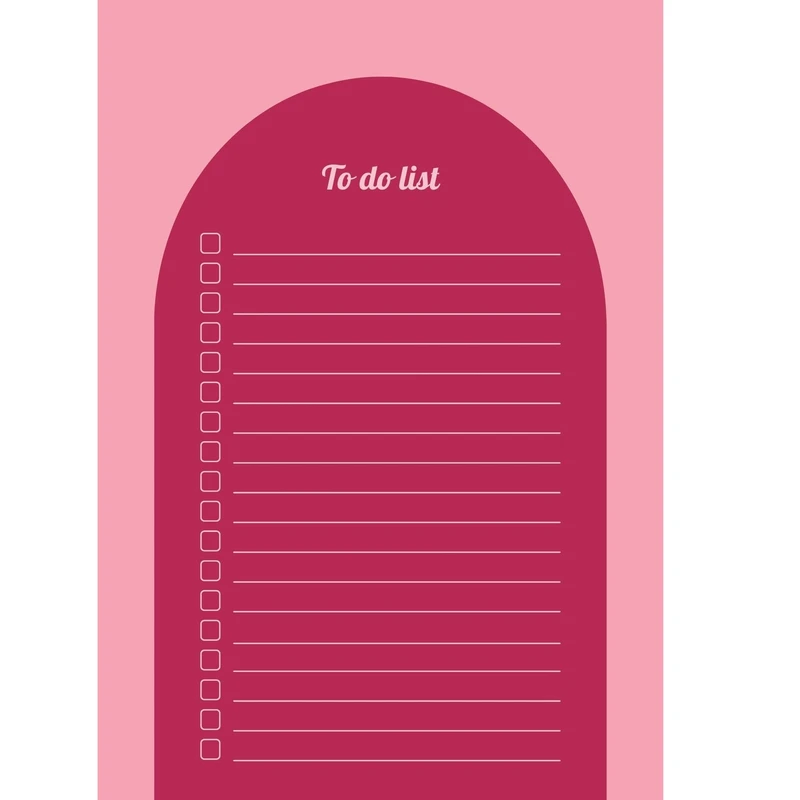 کاغذ یادداشت A5 مدل چک لیست کد 962 بسته 15 عددی