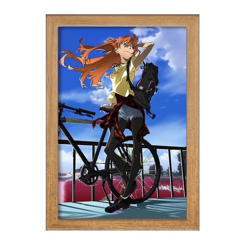 تابلو خندالو مدل آسوکا انیمه اونگلیون  کد 13807