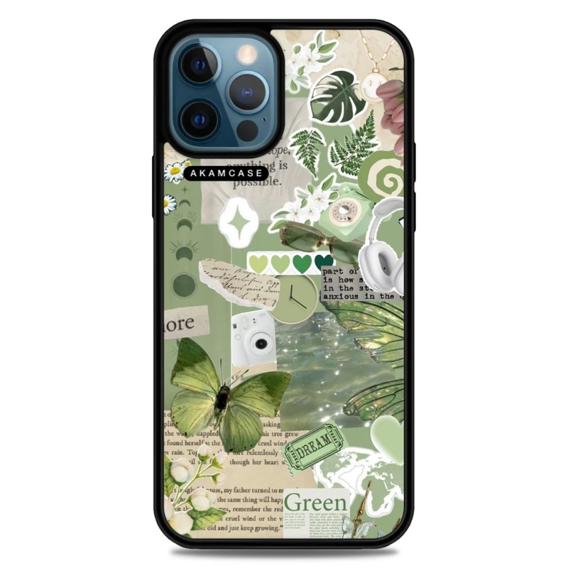 کاور آکام مدل AMC-WA12PROMAX-GREEN-12 مناسب برای گوشی موبایل اپل iPhone 12 Pro Max