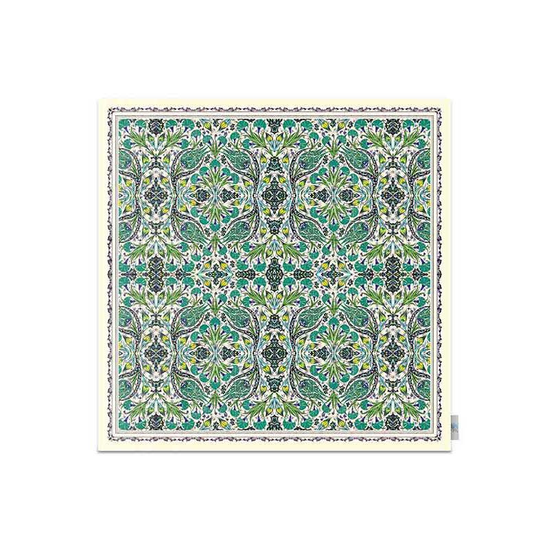 روومیزی شمسه نگار مدل برگ کد DPR15