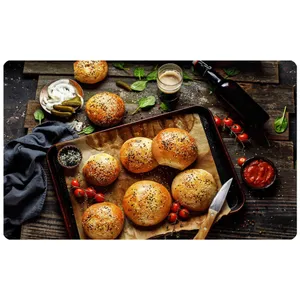 پادری طرح نان همبرگر مدل m4. 607 سایز 76x46 سانتی متر