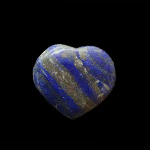 سنگ راف مدل لاجورد طرح قلب کد BLK1