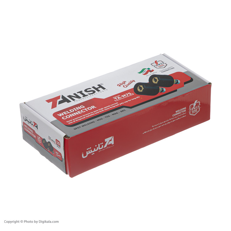 کانکتور مادگی دستگاه جوش تانیش مدل TA-M50 سایز 50 بسته 10 عددی