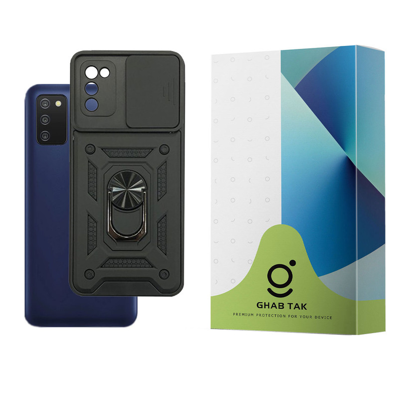کاور قاب تک مدل استندی کد Guard-08 مناسب برای گوشی موبایل سامسونگ Galaxy A03s
