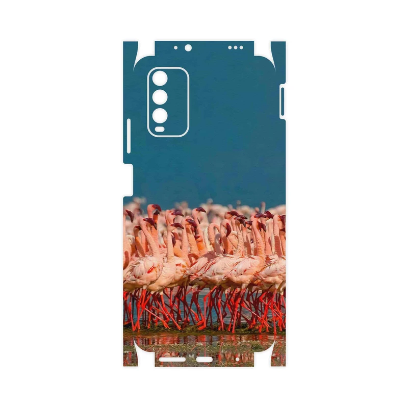 برچسب پوششی ماهوت مدل Flamingo-FullSkin مناسب برای گوشی موبایل شیائومی Redmi 9T