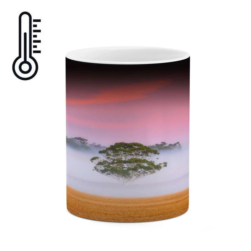 ماگ حرارتی کاکتی مدل منظره کد mgh16289