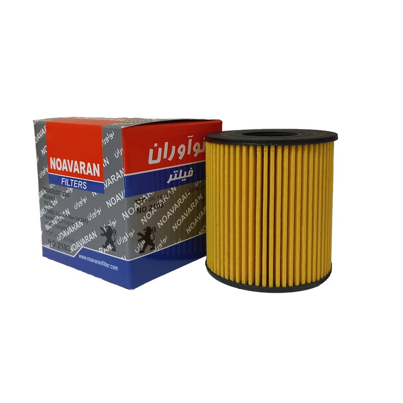 فیلتر روغن خودرو فیلتر  نوآوران مدل NO2103 مناسب برای پژو 206
