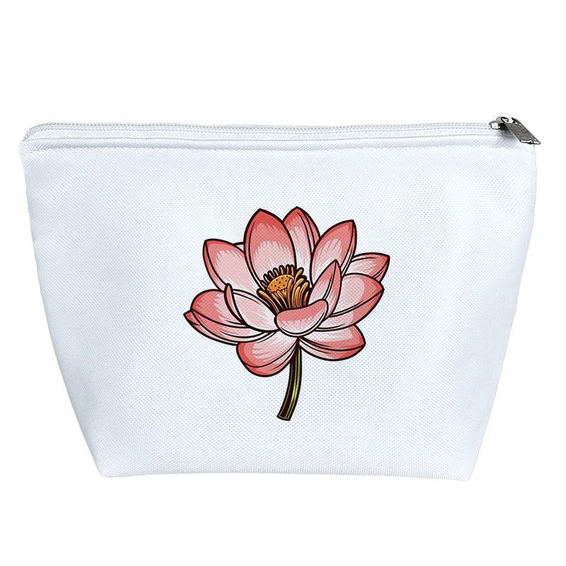 کیف لوازم آرایش دخترانه خندالو مدل گل لوتوس کد 6203